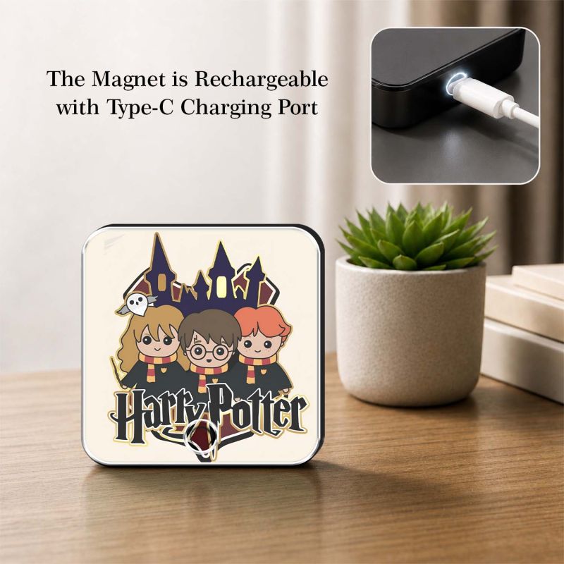 Musical Fridge Magnet Harry Potter Theme Gift for Fans, Kids, Teens Rechargeable Speaker Harry Potter Theme Return Gift for Birthday